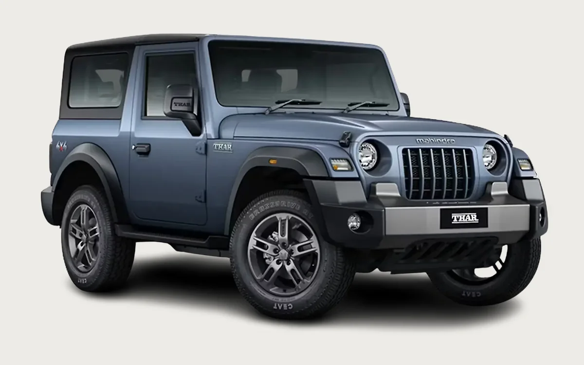 Mahindra Thar 3-door 4×4 for self-drive rent in Chandigarh